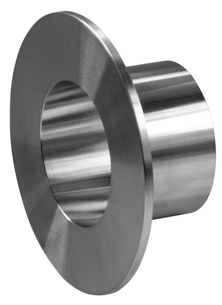 Steel & O&rsquo;Brien Sanitary 316L Stainless Steel Type A Stub End (Polished, Use w/ 38SL) 