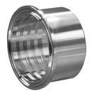 Sanitary 2 in. 304 Stainless Steel Tri-Clamp x Roll On Ferrule (For Expander)