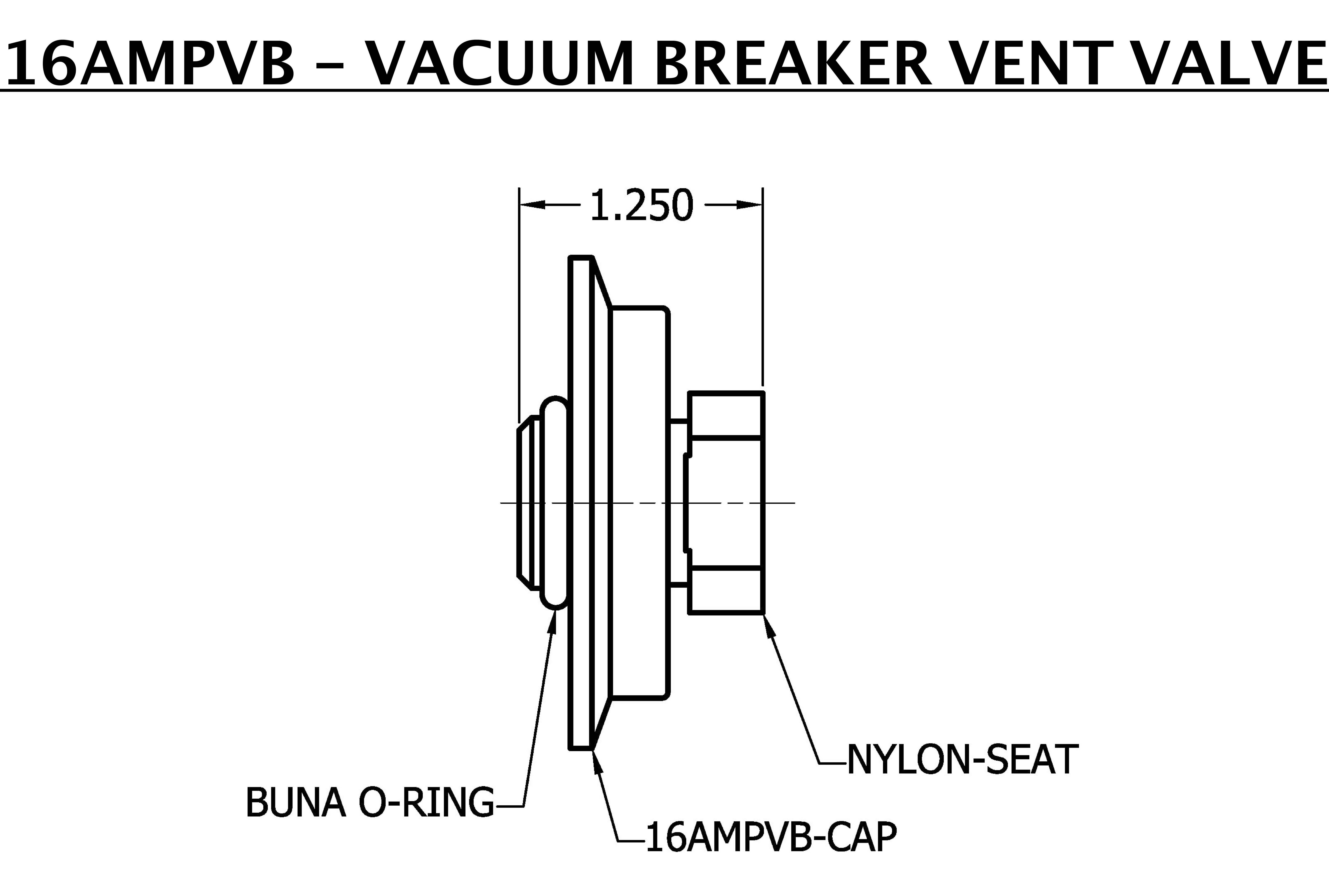 2 in. Tri-Clamp 316 Stainless Steel Vacuum Breaker Vent Valve 