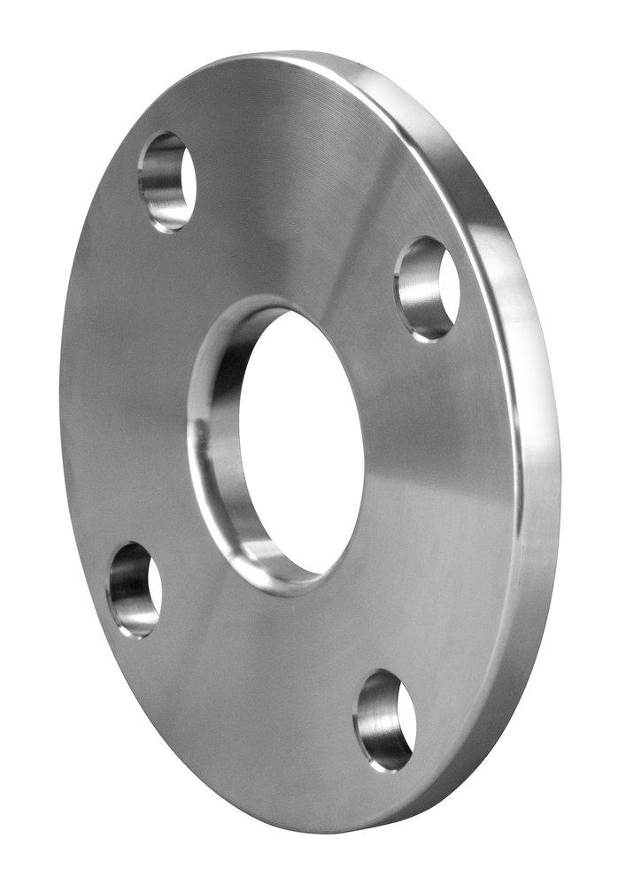 Sanitary 1-1/2 in. 316L Stainless Steel Weld Neck Flange (150# Bolt Pattern) 