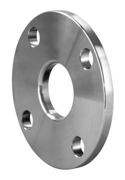 Sanitary 2 in. 304 Stainless Steel Weld Neck Flange (150# Bolt Pattern)