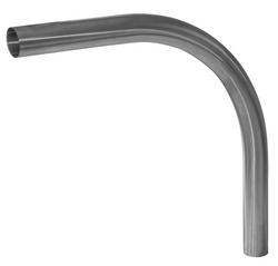 Sanitary 2-1/2 in. 316L Stainless Steel Butt Weld Long Radius 90&deg; Polished Elbow