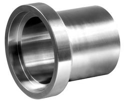 Sanitary 1-1/2 in. 316L Stainless Steel Female I-Line End x Long Butt Weld Ferrule