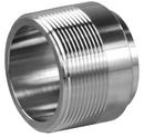 Sanitary 1 x 1 in. 316L Stainless Steel Butt Weld x MPT Adapter 