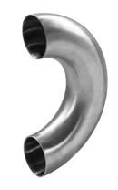 Sanitary 2-1/2 in. 316L Stainless Steel Butt Weld Polished U-Bend 