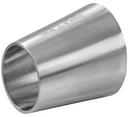Sanitary 3 x 2-1/2 in. 304 Stainless Steel Butt Weld Eccentric Reducer (Polished) 