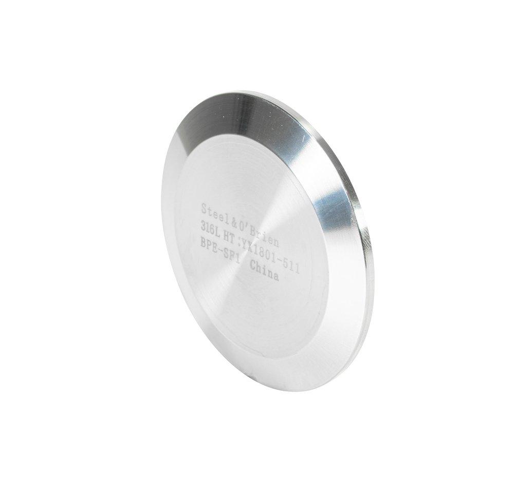 3 in 316L Stainless Steel Clamp End Cap 