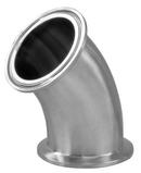 1 in. 316L Stainless Steel Clamp 45&deg; Elbow 
