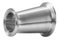 2 x 1-1/2 in. 316L Stainless Steel BPE Clamp End Eccentric Reducer