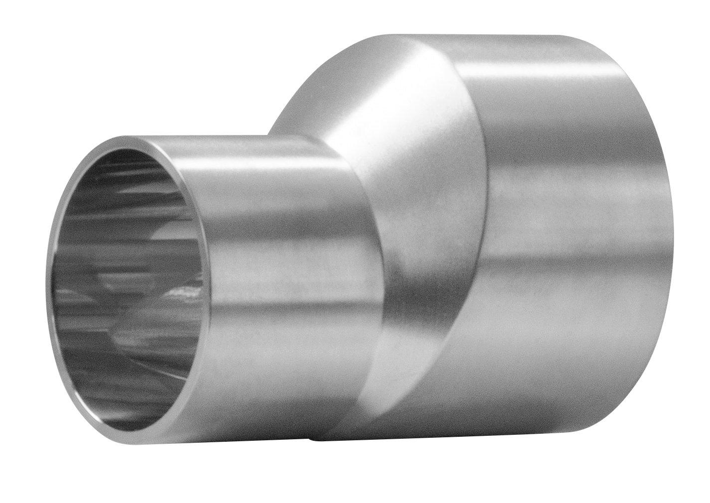 Steel & O&rsquo;Brien 316L Stainless Steel BPE Weld End Short Eccentric Reducer 