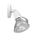 2-Light Security Flood Lights in Matte White 