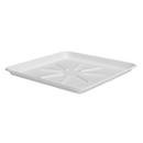 30 in. x 28 in. Black Side Mount Washing Machine Drain Pan
