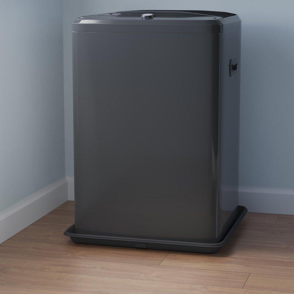 30 in. x 28 in. White Side Mount Washing Machine Drain Pan 