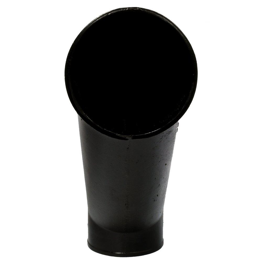 Black No Hub Cast Iron Combination Wye 