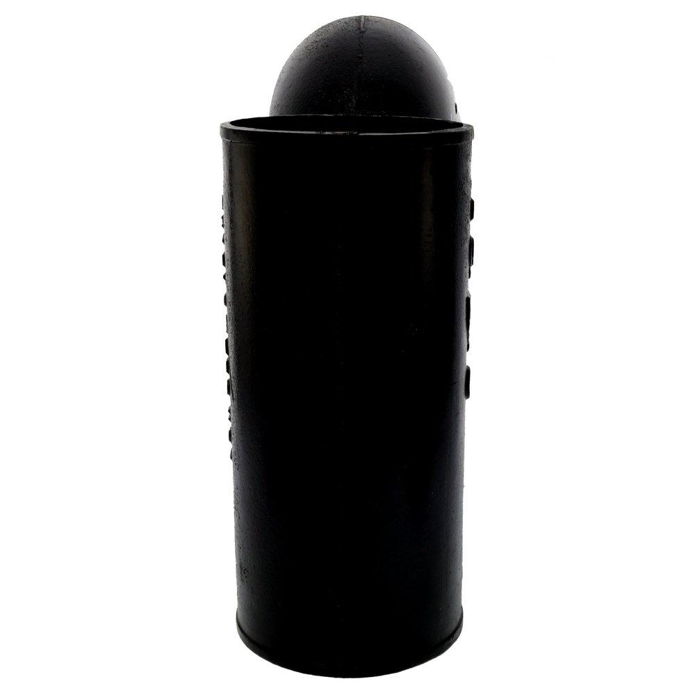 Black No Hub Cast Iron Combination Wye 