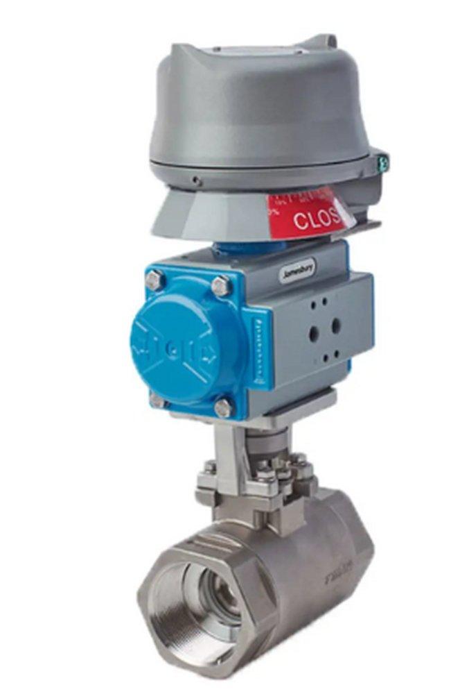 1 in. Carbon Steel Standard Port NPT 2000# Fire-Tite Ball Valve w/Xtreme Seats 