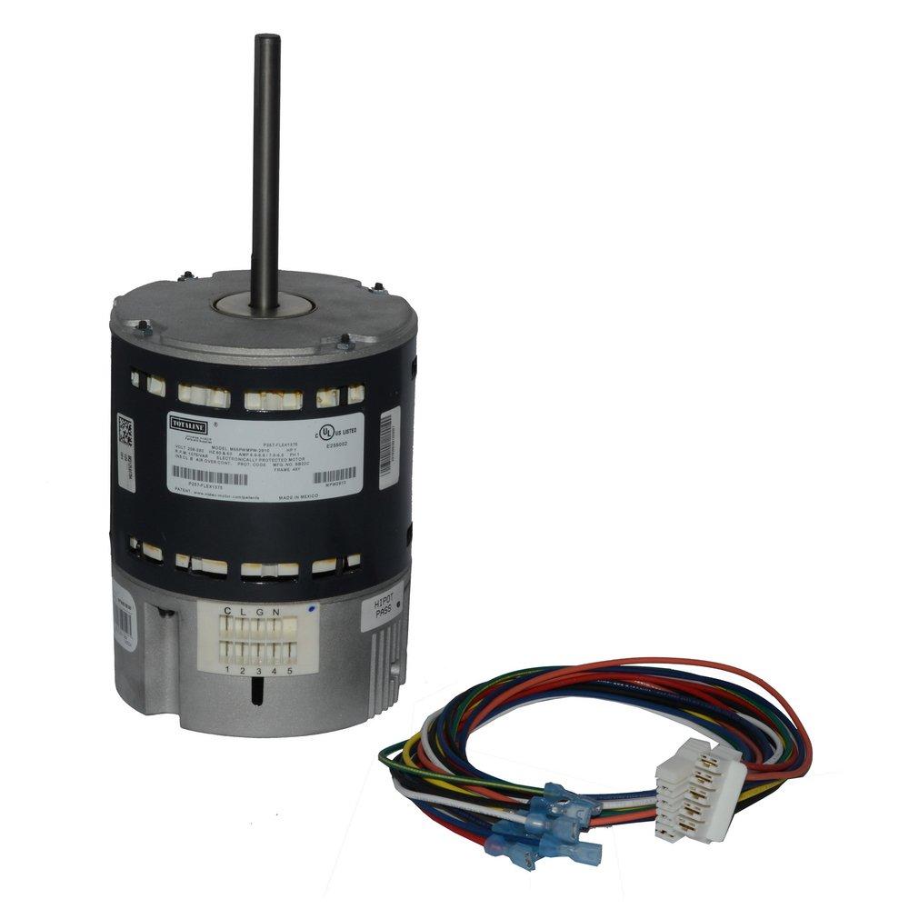 1 hp 1050 RPM 208/230V Single Phase ECM Motor 