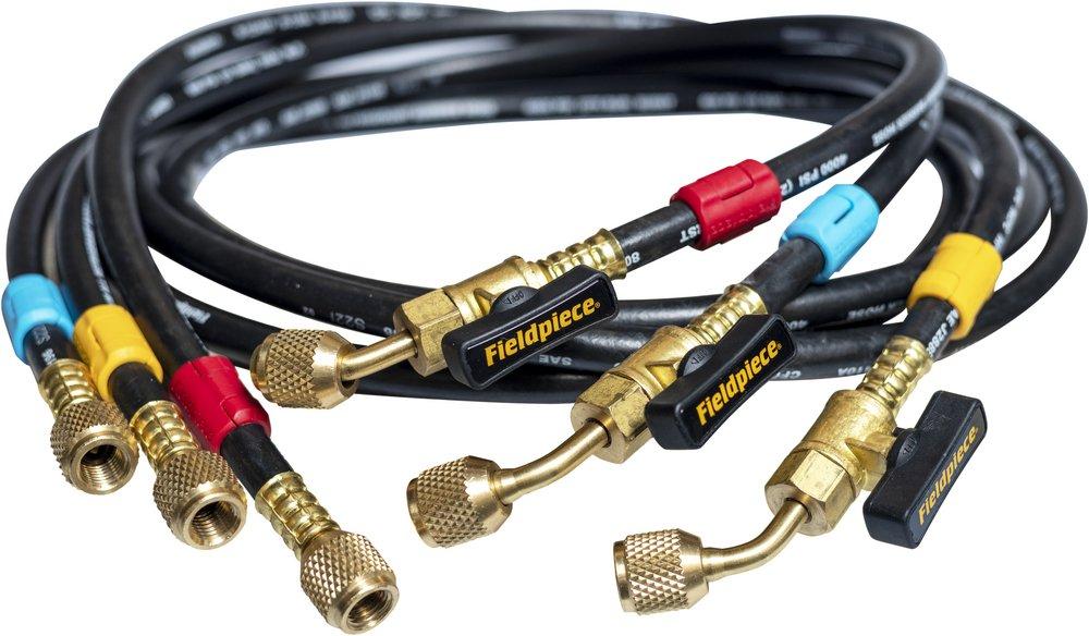 1/4 in Open Valves Hose Set - 3 Pack 