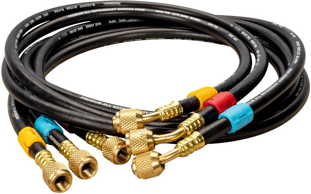 1/4 in Open Valves Hose Set - 3 Pack 