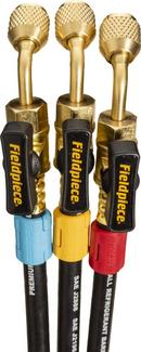 1/4 in Ball Valves Refrigerant Hose Set - 3 Pack 