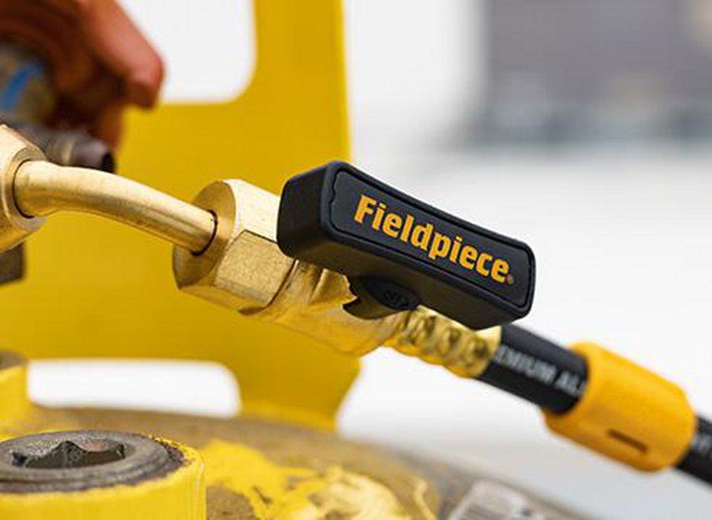 MINI-SPLIT BALL VALVE HOSE SET-(2) 5/16 + (1) 1/4 5 FT BLACK W/ TAG 