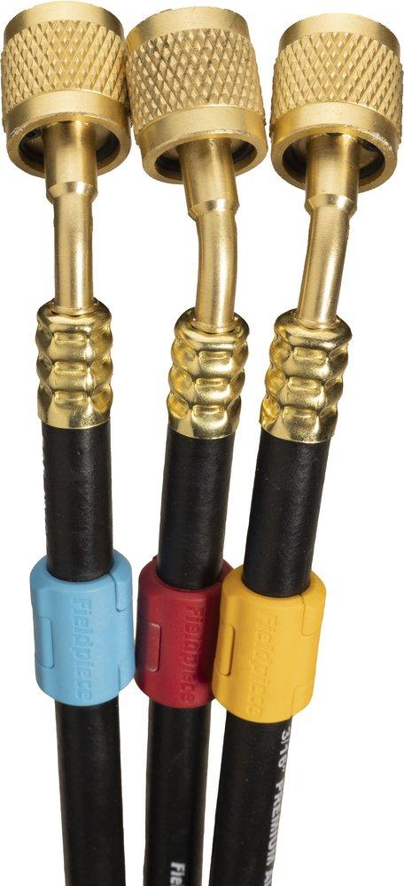 LOW LOSS REFRIGERANT HOSE SET (3)-1/4 5 FT BLACK W/ TAG 