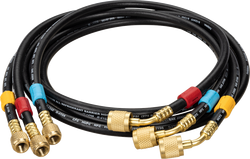 1/4 in Low Loss Valves Hose Set - 3 Pack