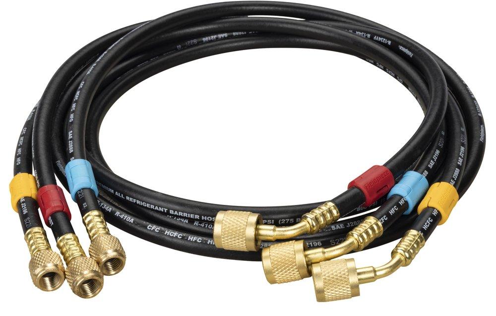 1/4 in Low Loss Valves Hose Set - 3 Pack 