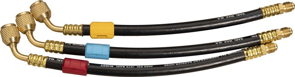 1/4 in Open Valves Hose Extension Set - 3 Pack 