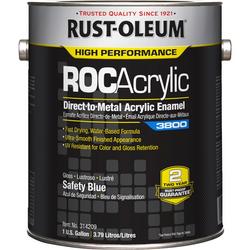 Safety Blue DTM Acrylic Enamel Paint 1 gal