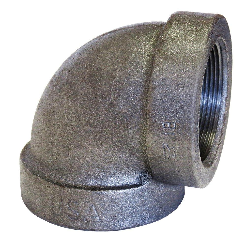Threaded 125# Import Cast Iron 90 Degree Elbow 