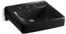 KOHLER Black Black&trade; Wall Mount Basin 