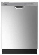 Quiet Dishwasher with Boost Cycle in Stainless Steel 