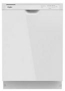 Quiet Dishwasher with Boost Cycle in White