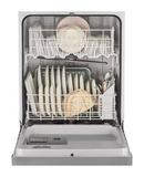 Whirlpool White 23-87/100 x 24-1/4 in. Dishwasher 