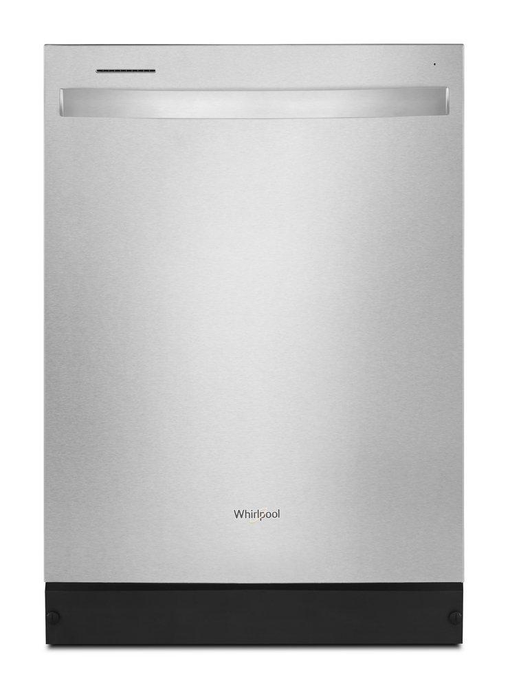 Quiet Dishwasher with Boost Cycle and Extended Soak Cycle in Monochromatic Stainless Steel 