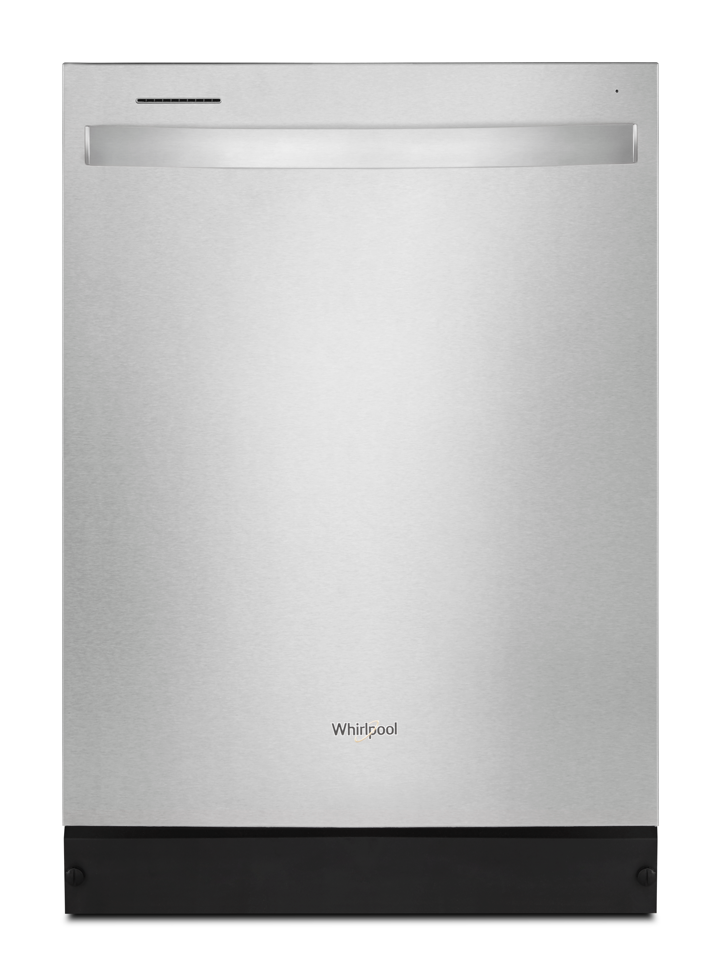Whirlpool Monochromatic Stainless Steel 23-87/100 x 27-1/4 in. Dishwasher 