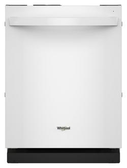 23-9/16 in. Flush with Cabinet Dishwasher in White