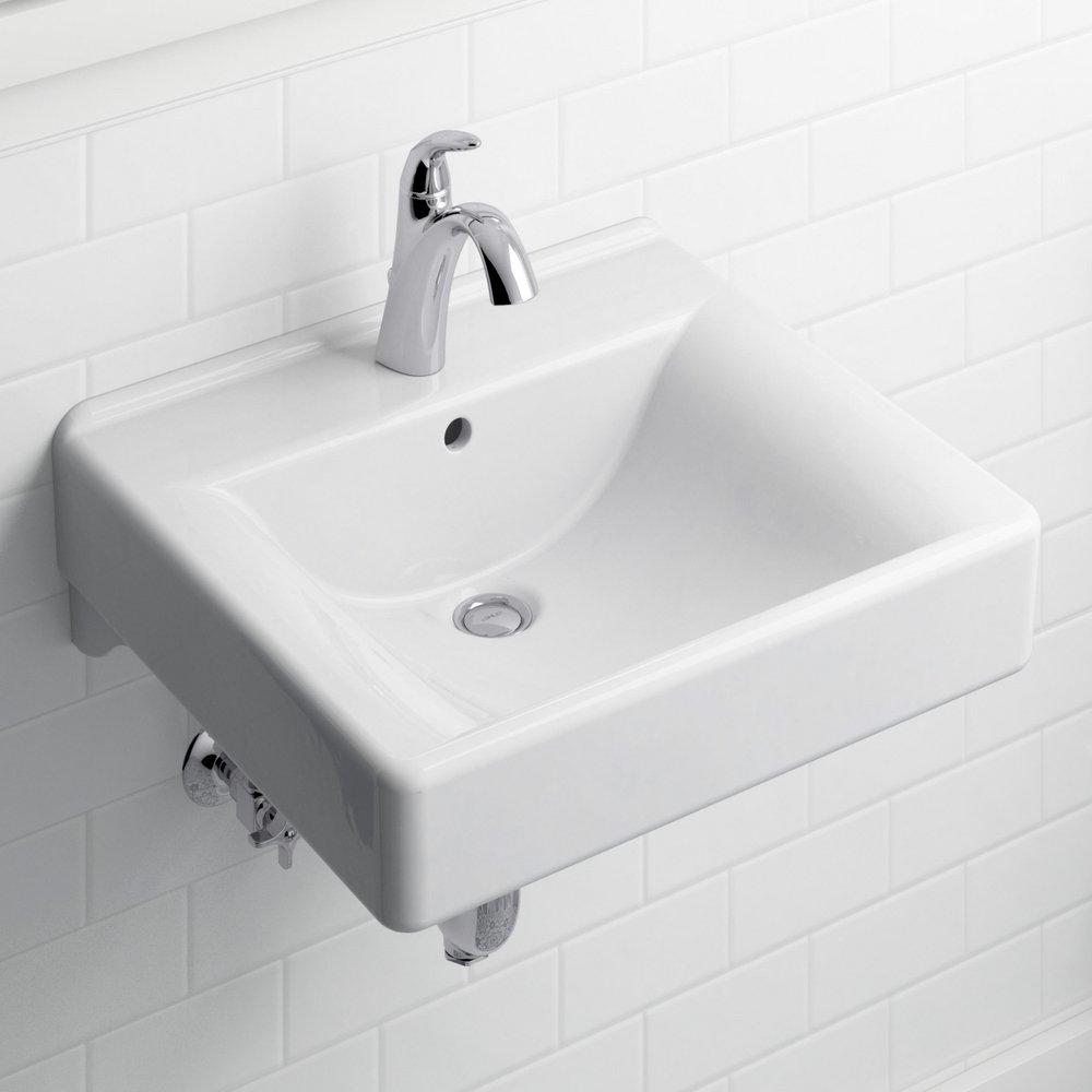 KOHLER White Wall Mount Basin 