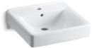 KOHLER White Wall Mount Basin 