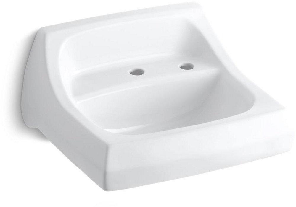 KOHLER White Wall Mount Basin 