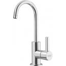 Single Handle Lever Water Filter Faucet in Stainless Steel