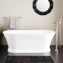 59 ODENWALD ACRYLIC FREESTANDING TUB WITH FOAM 