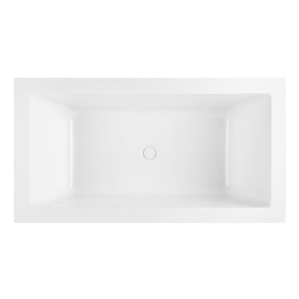 59 MAYIM ACRYLIC FREESTANDING TUB WITH FOAM - MATTE WHITE 