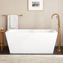 59 MAYIM ACRYLIC FREESTANDING TUB WITH FOAM - MATTE WHITE 