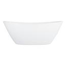 66 x 30-3/4 in. Freestanding Bathtub with Center Drain in White 