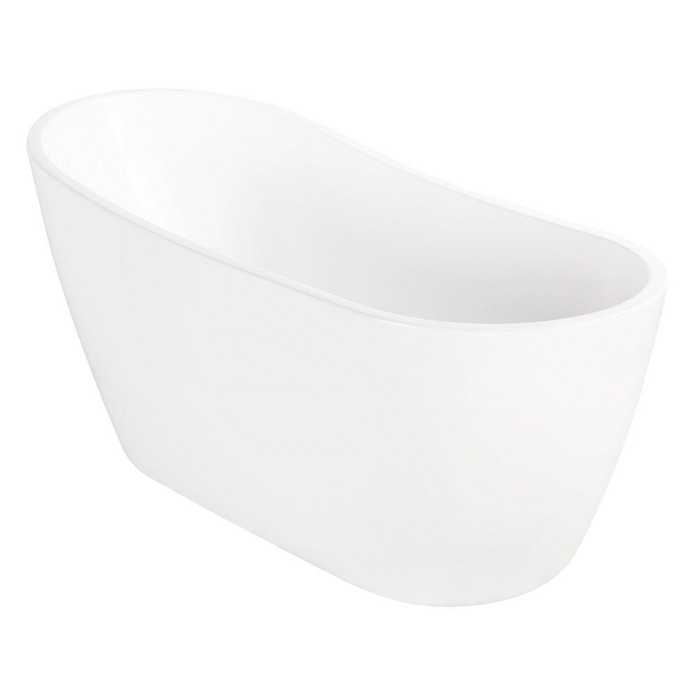 66 SHEBA ACRYLIC SLIPPER TUB WITH FOAM 
