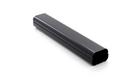 3-3/4 in. x 78 in. Black Line Set Cover Channel 