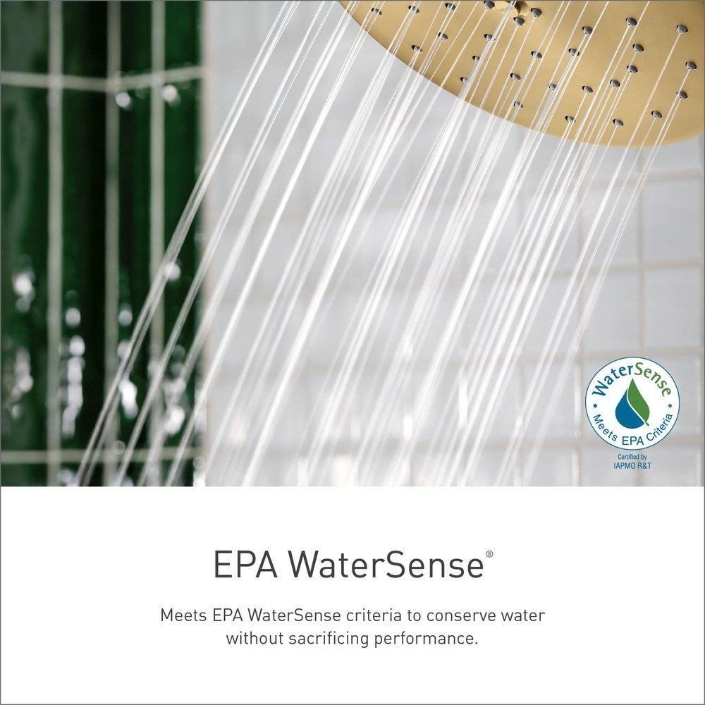 Moen Brushed Nickel Single Handle Single Function Shower Faucet (Trim Only) 