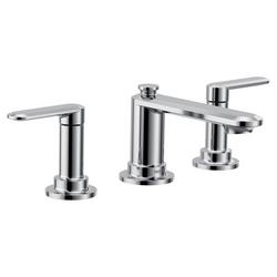 Two Handle Widespread Bathroom Sink Faucet in Chrome